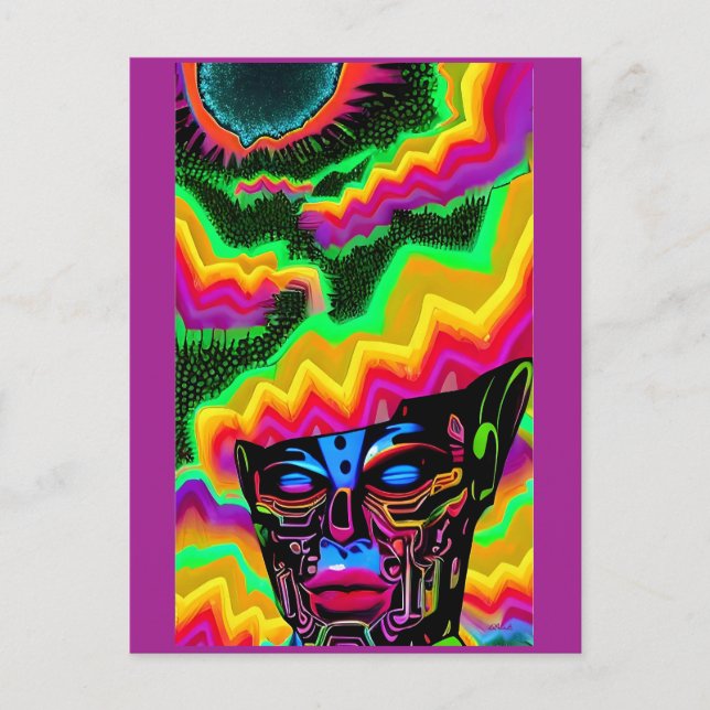 Rip Torn Blew My Mind Postcard (Front)