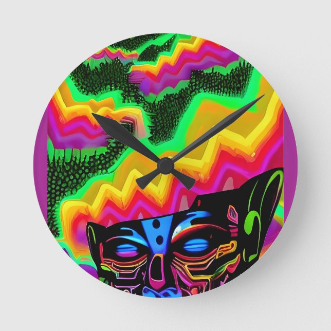 Rip Torn Blew My Mind Round Clock (Front)