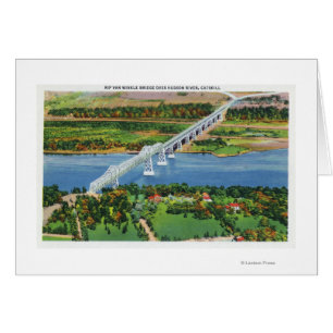 Rip Van Winkle Bridge over Hudson River
