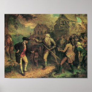 Rip Van Winkle in the Village Square Poster