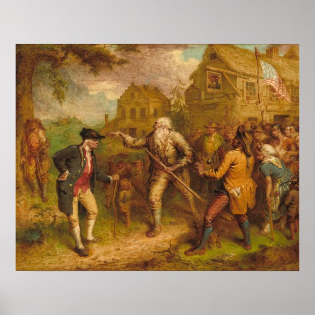 Rip Van Winkle - John Quidor Fine Art Poster (Front)