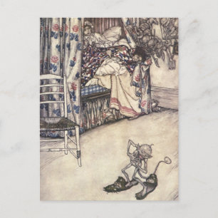 Rip Van Winkle: The Virtues Of Patience Postcard