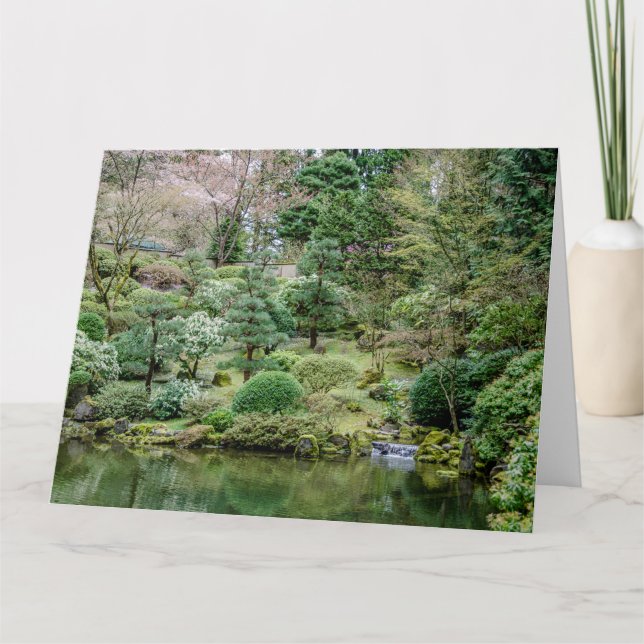 Riparian forest, Portland Card (Front)