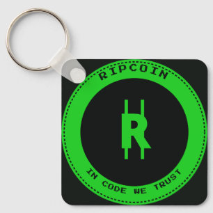RipCoin - In Code We Trust Keychain