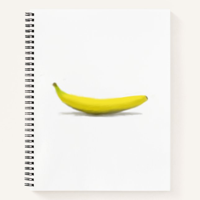 Ripe Banana - Fun and Fresh Notebook (Front)