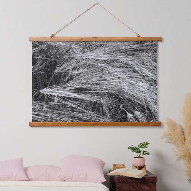 Ripe barley ears (Hordeum vulgare)  Hanging Tapestry (Bedroom)