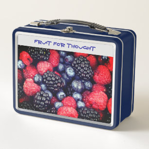 Ripe Berries Metal Lunch Box