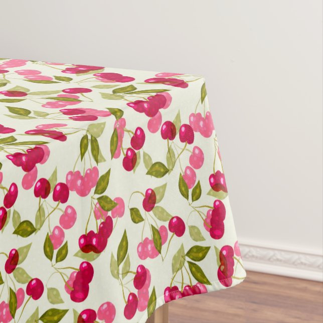Ripe cherry tablecloth (In Situ)