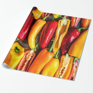 Ripe Jalapeno Peppers Wrapping Paper