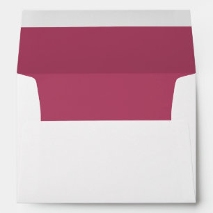 Ripe Raspberry Pink Inside Envelopes