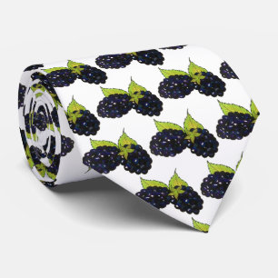 Ripe Summer Blackberries Blackberry Berry Berries Tie