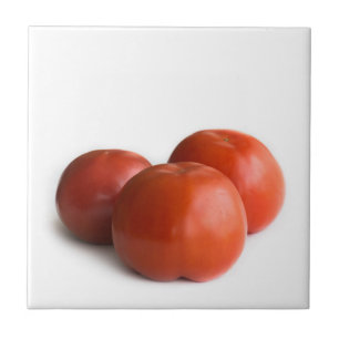 Ripe tomato ceramic tile