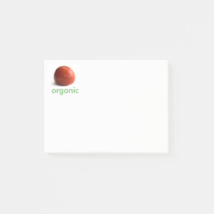 Ripe tomato post-it notes