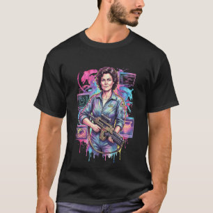 Ripley Last Survivor of the Nostromo Alien Sci-Fi  T-Shirt
