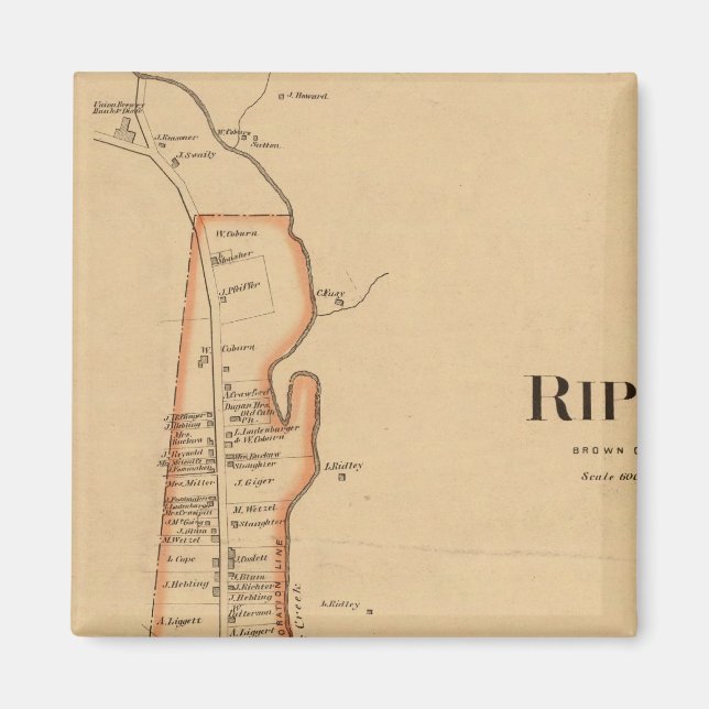 Ripley, Ohio Magnet (Front)