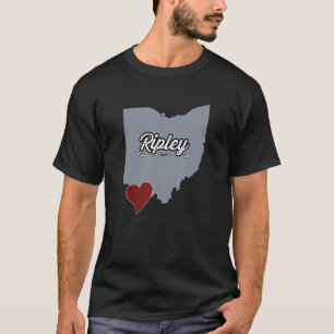 RIPLEY Ohio OH City State USA Cute Souvenir T-Shirt