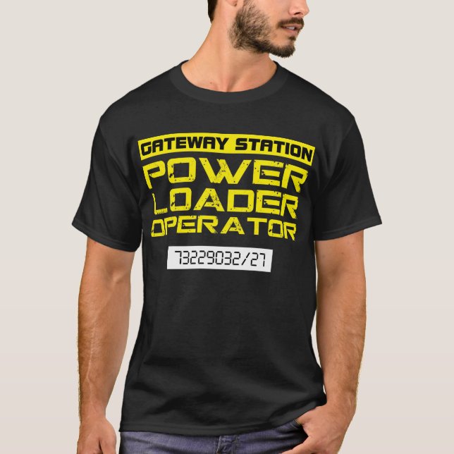 Ripley Power Loader Operator Tee Shirt (Front)