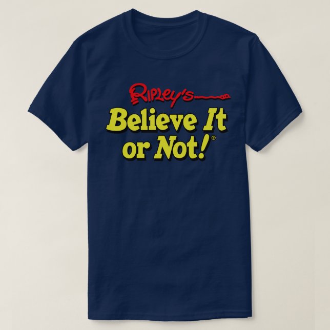 Ripleys Believe It Or Not T-Shirt (Design Front)