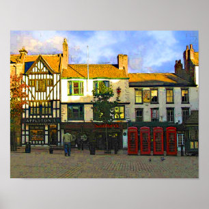 Ripon Market Square Poster