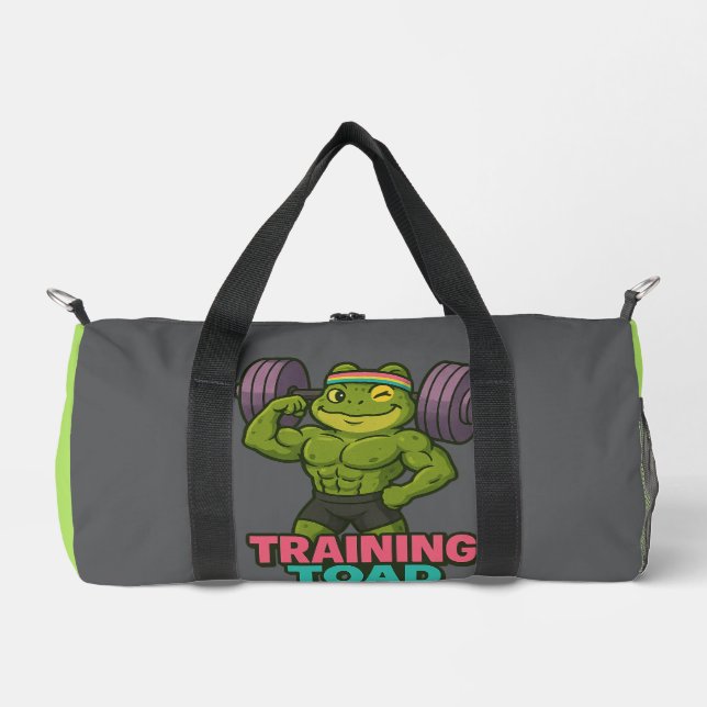 Ripped and Ready - Frog Motivation Bag (Front)