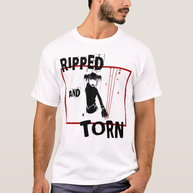 RIPPED AND TORN T-Shirt (Front)