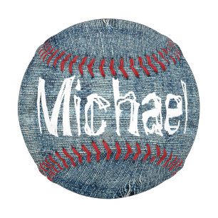 Ripped Denim - Personalised Baseball