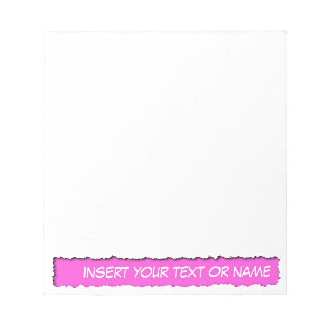 Ripped Notepad (Front)