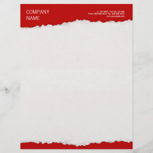 Ripped Paper letterhead