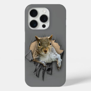 Ripped Shirt Squirrel Case-Mate iPhone Case