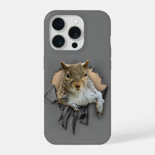Ripped Shirt Squirrel Case-Mate iPhone Case