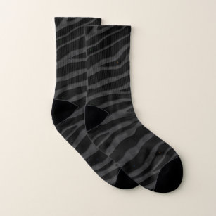 Ripped SpaceTime Stripes - Black Socks
