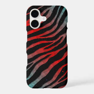 Ripped SpaceTime Stripes - Cyan/Red