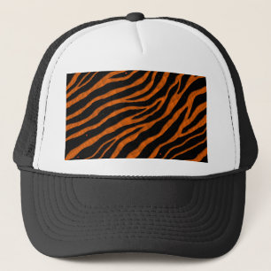 Ripped SpaceTime Stripes - Orange Trucker Hat