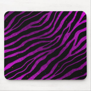 Ripped SpaceTime Stripes - Pink/Purple Mouse Pad