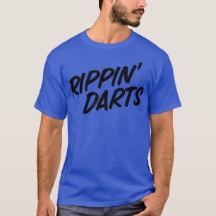 Rippin Darts Funny Smoking Cigarettes Vaping T-Shirt
