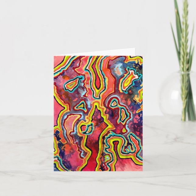 Ripple Blank Notecard (Front)