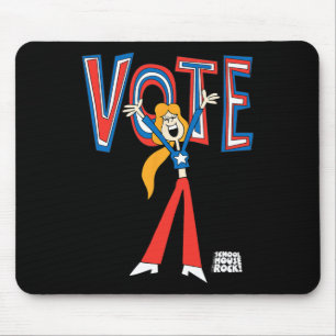 Ripple Junction X Schoolhouse Rock Vote For Sarah Mouse Pad