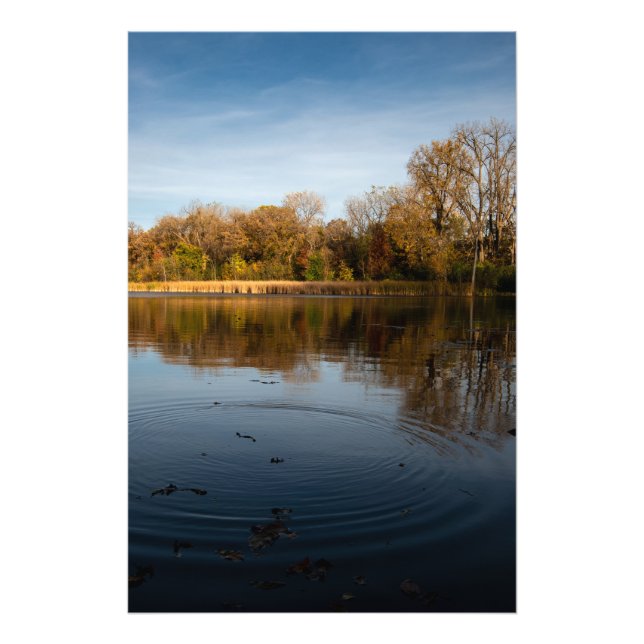 Ripple Lake Photo Print (Front)