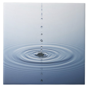 Ripple on Water Ceramic Tile