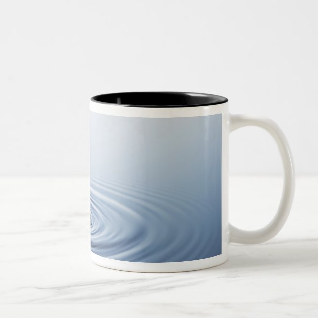 Ripple on Water Two-Tone Coffee Mug (Right)