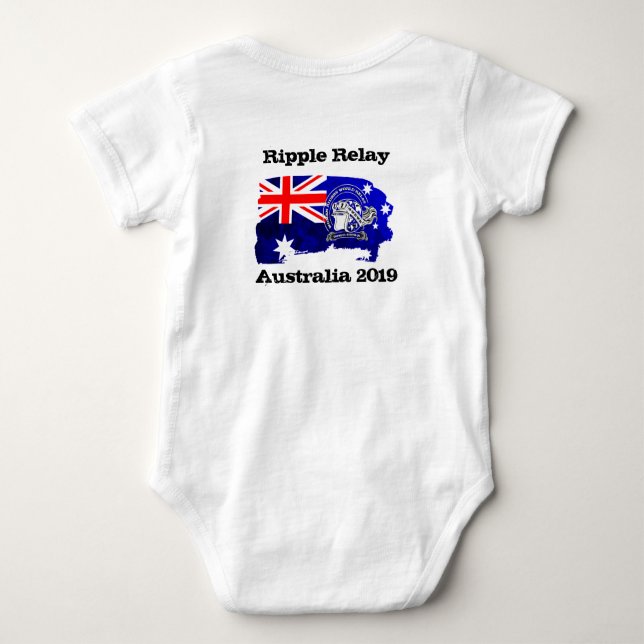 Ripple Relay Australia Baseball Tee (Back)