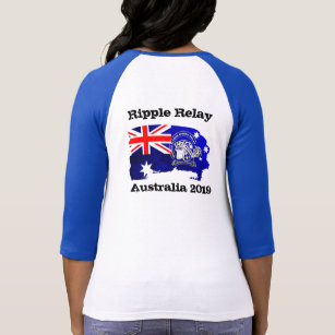 Ripple Relay Australia Baseball Tee