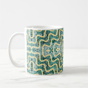 Ripple Teal Coffee Mug