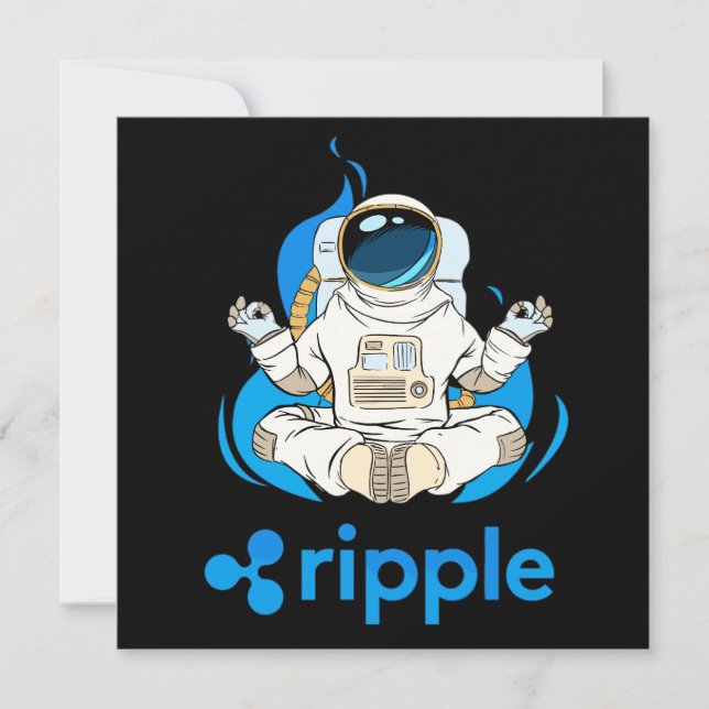 Ripple XRP  Cryptocurrency-Crypto Astronaut (Front)