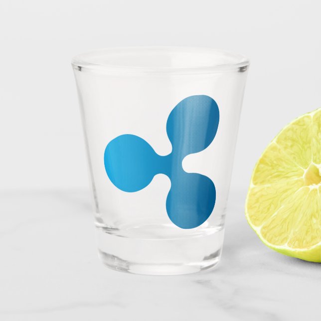 Ripple XRP Shot Glass (Front)