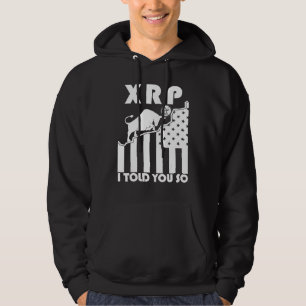 Ripple Xrp Trader Crypto Asset Trade Bull Trend Gr Hoodie
