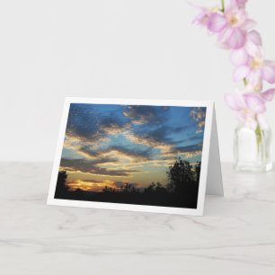 Rippled Sky Landscape Card
