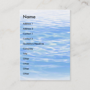 Ripples   business card