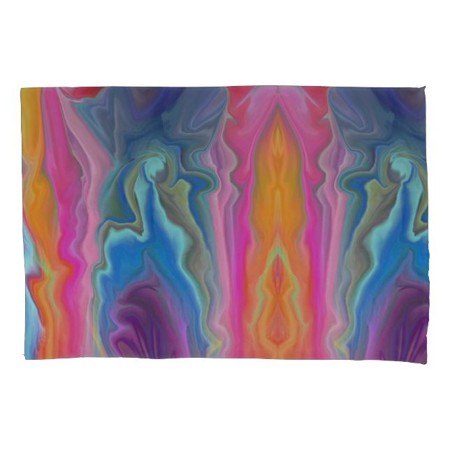 Ripples of Colour Pillowcase (Front)