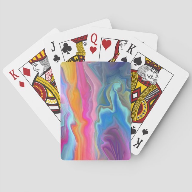 Ripples of Colour Playing Cards (Back)